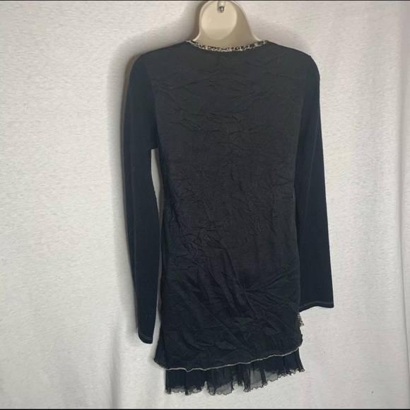 4/$35 Jane & John Top Layered sheer Animal Print - Picture 7 of 8